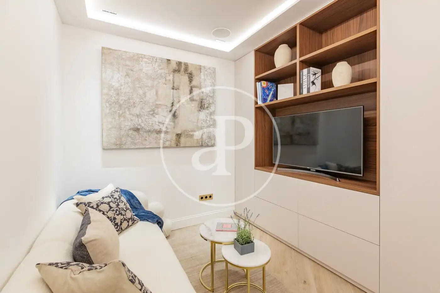 Sala de estar de Piso en venta en Madrid con Aire acondicionado, Calefacción y Amueblado