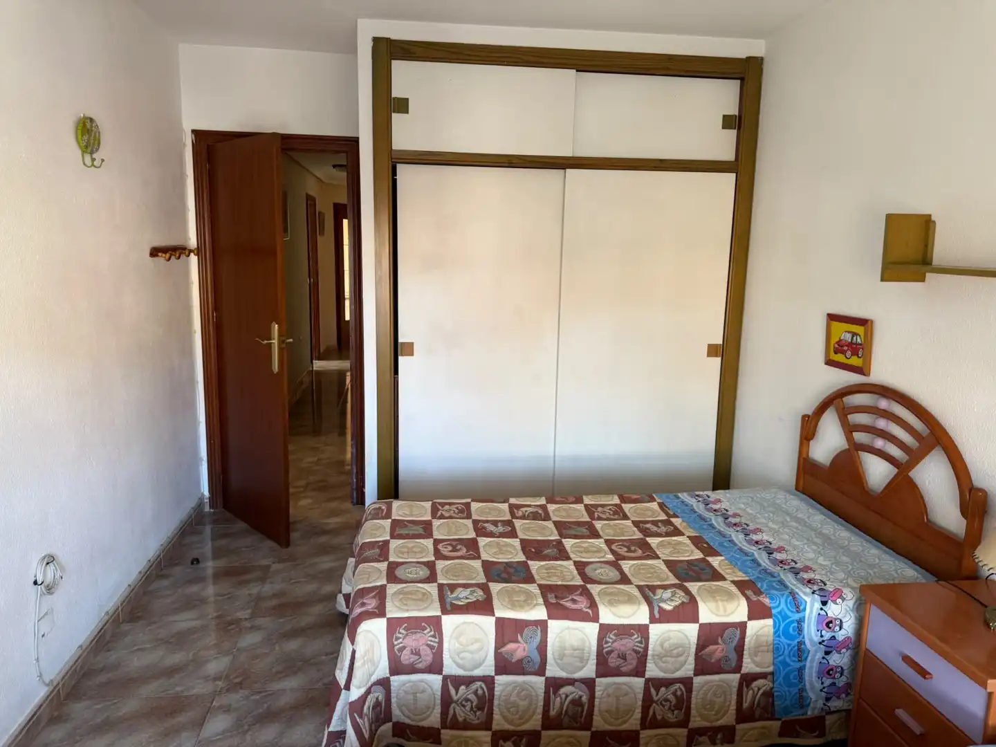 Schlafzimmer von Wohnung zur Miete in Orihuela mit Möbliert und Balkon
