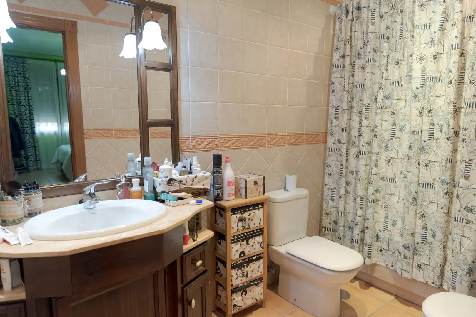 Baño de Casa o chalet en venta en Gerindote con Aire acondicionado, Calefacción y Jardín privado