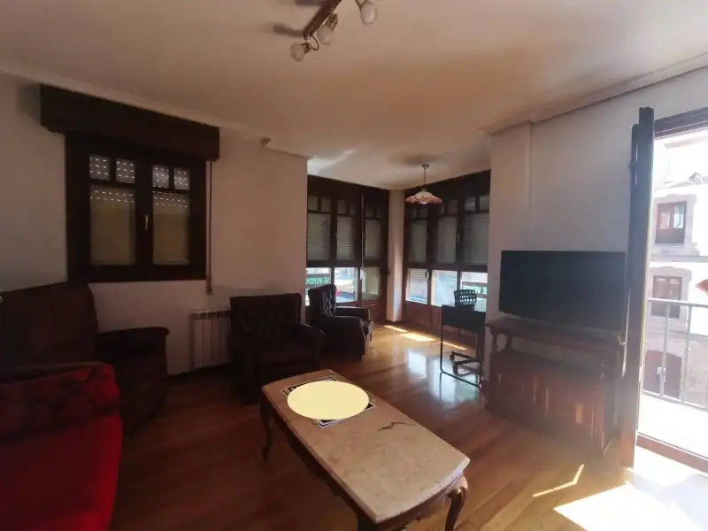 Living room of Flat for sale in Rionansa  with Heating, Private garden and Parquet flooring