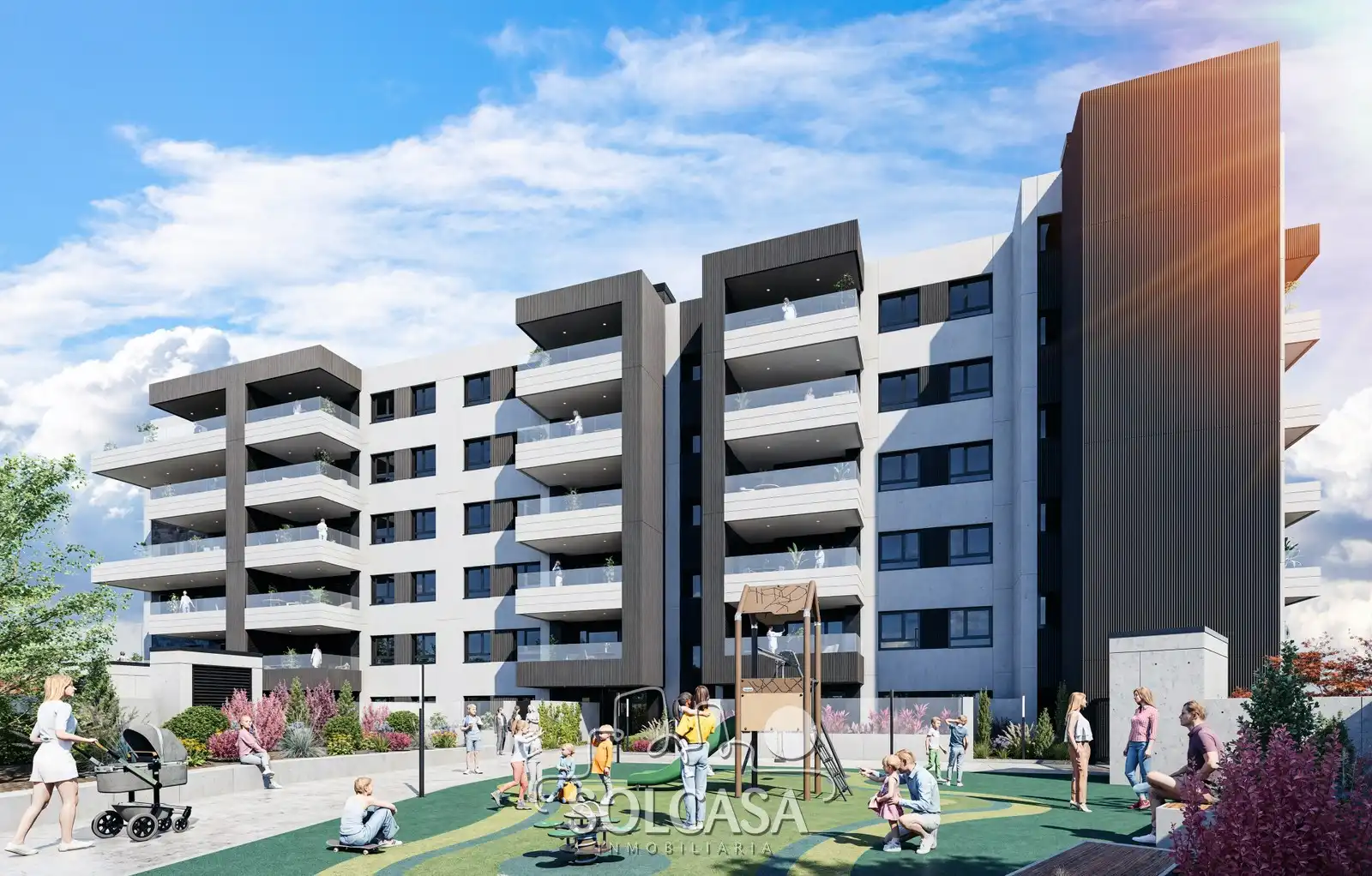Vista exterior de Piso en venta en Valladolid con Calefacción, Jardín privado y Parquet
