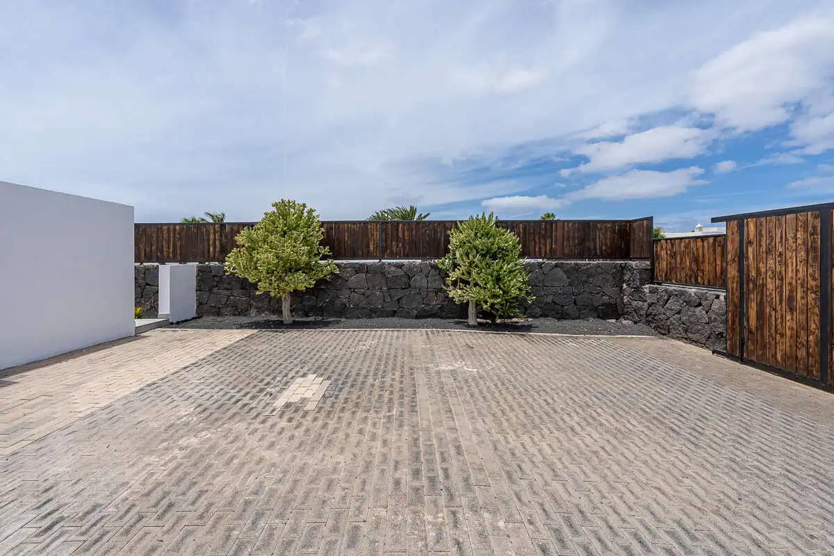 Terraza de Casa o chalet en venta en Yaiza con Jardín privado, Terraza y Piscina