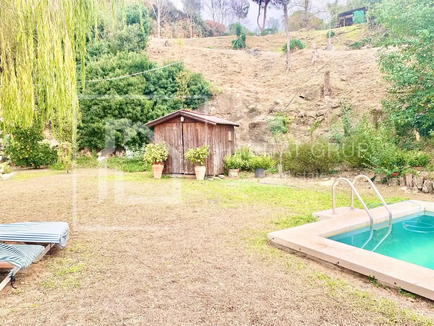 Jardí de Casa o xalet en venda en Girona