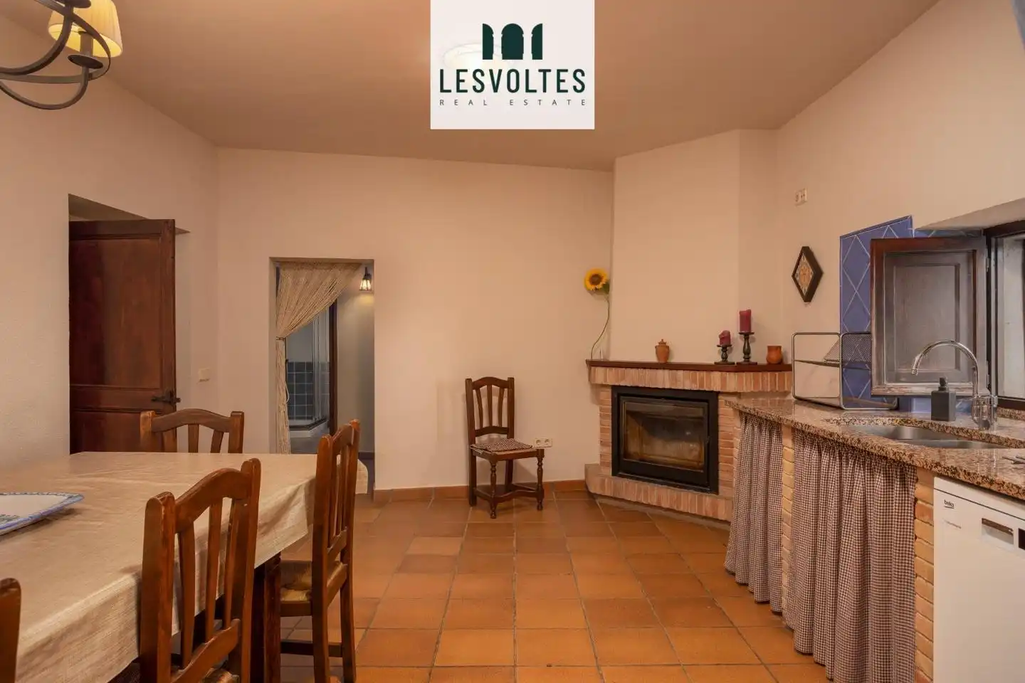 Kitchen of Houses for sale in Rupià  with Air Conditioner, Heating and Private garden