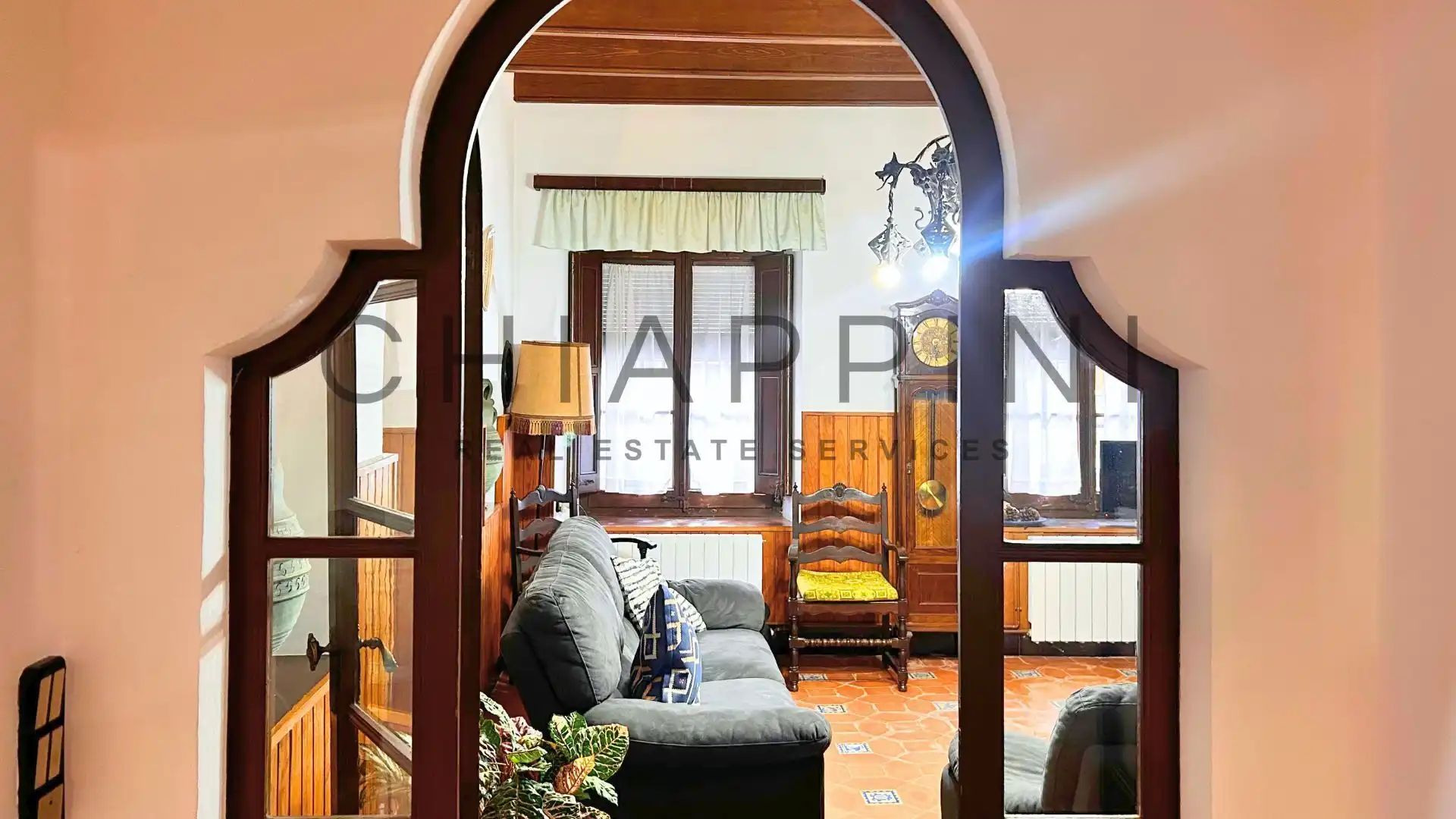 Sala de estar de Finca rústica en venta en Tossa de Mar con Calefacción, Terraza y Trastero