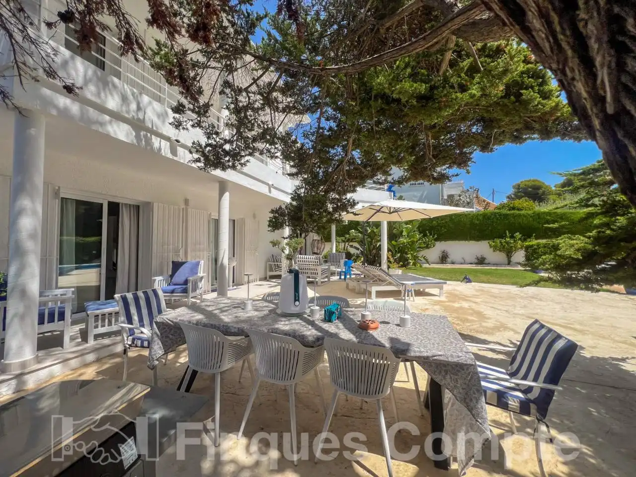 Terrassa de Casa o xalet en venda en Roda de Berà amb Aire condicionat, Jardí privat i Terrassa