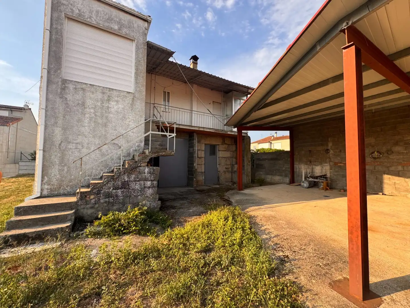 Vista exterior de Casa o chalet en venta en Verín con Calefacción, Jardín privado y Terraza