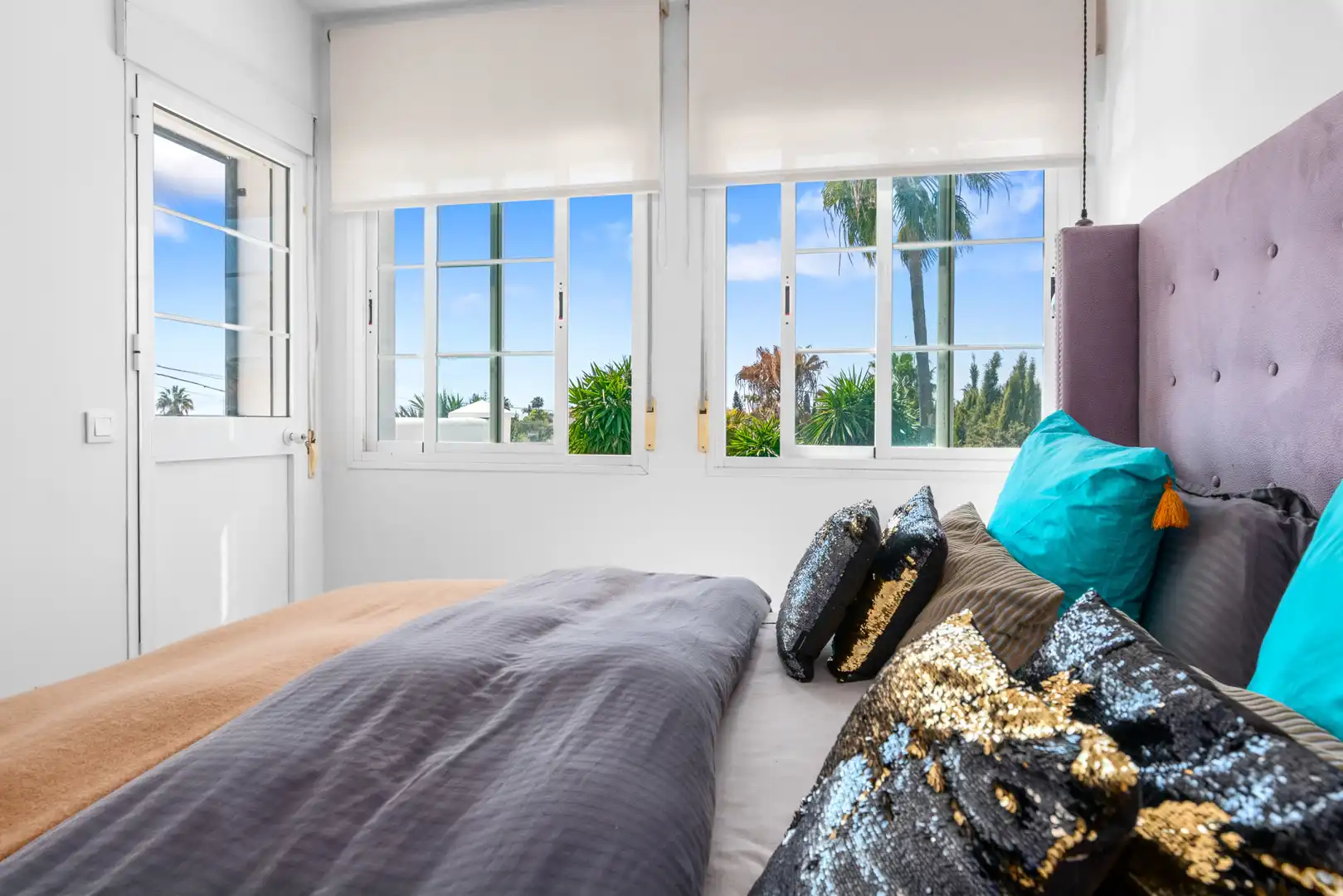 Habitación de Casa o chalet en venta en Estepona con Aire acondicionado, Jardín privado y Terraza