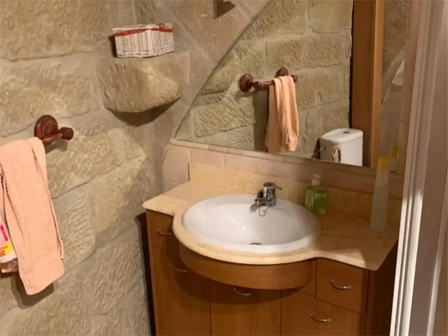 Bathroom of Flat for sale in Uncastillo  with Parquet flooring, Storage room and Furnished