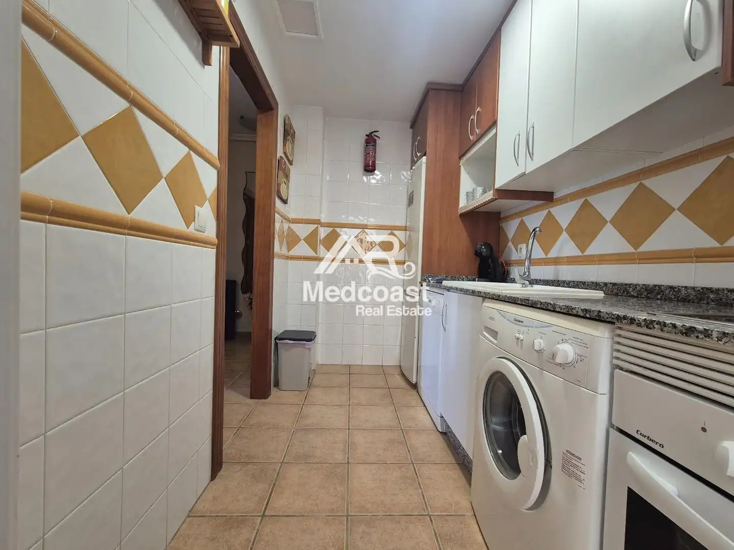 Küche von Wohnung zum Verkauf in Vera mit Klimaanlage, Terrasse und Schwimmbad