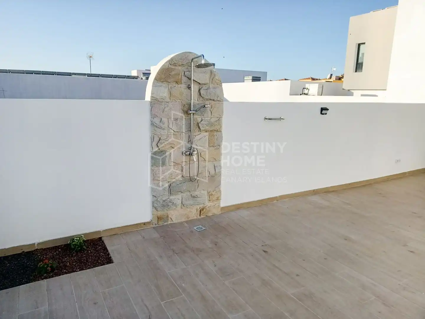 Terrassa de Casa adosada en venda en Tuineje amb Aire condicionat i Jardí privat