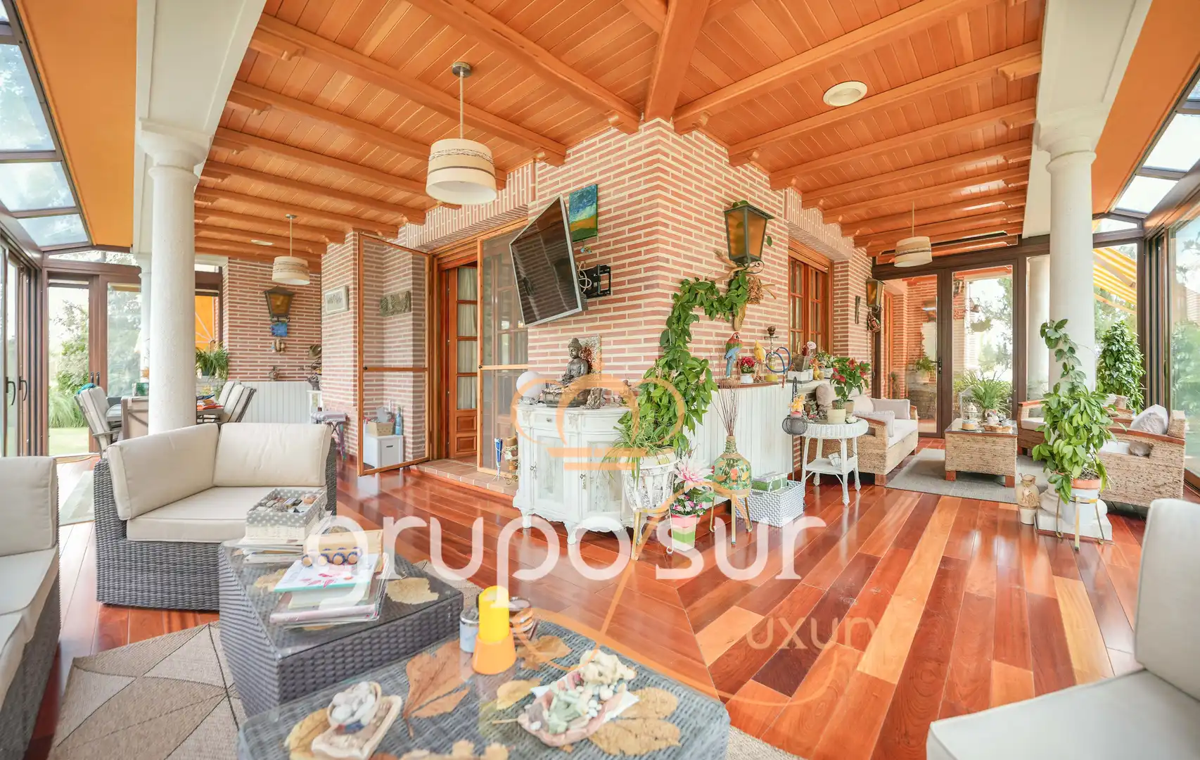 Terraza de Casa o chalet en venta en Traspinedo con Calefacción, Jardín privado y Terraza