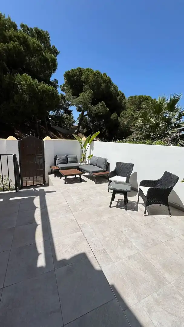 Terraza de Casa o chalet en venta en Mijas con Piscina