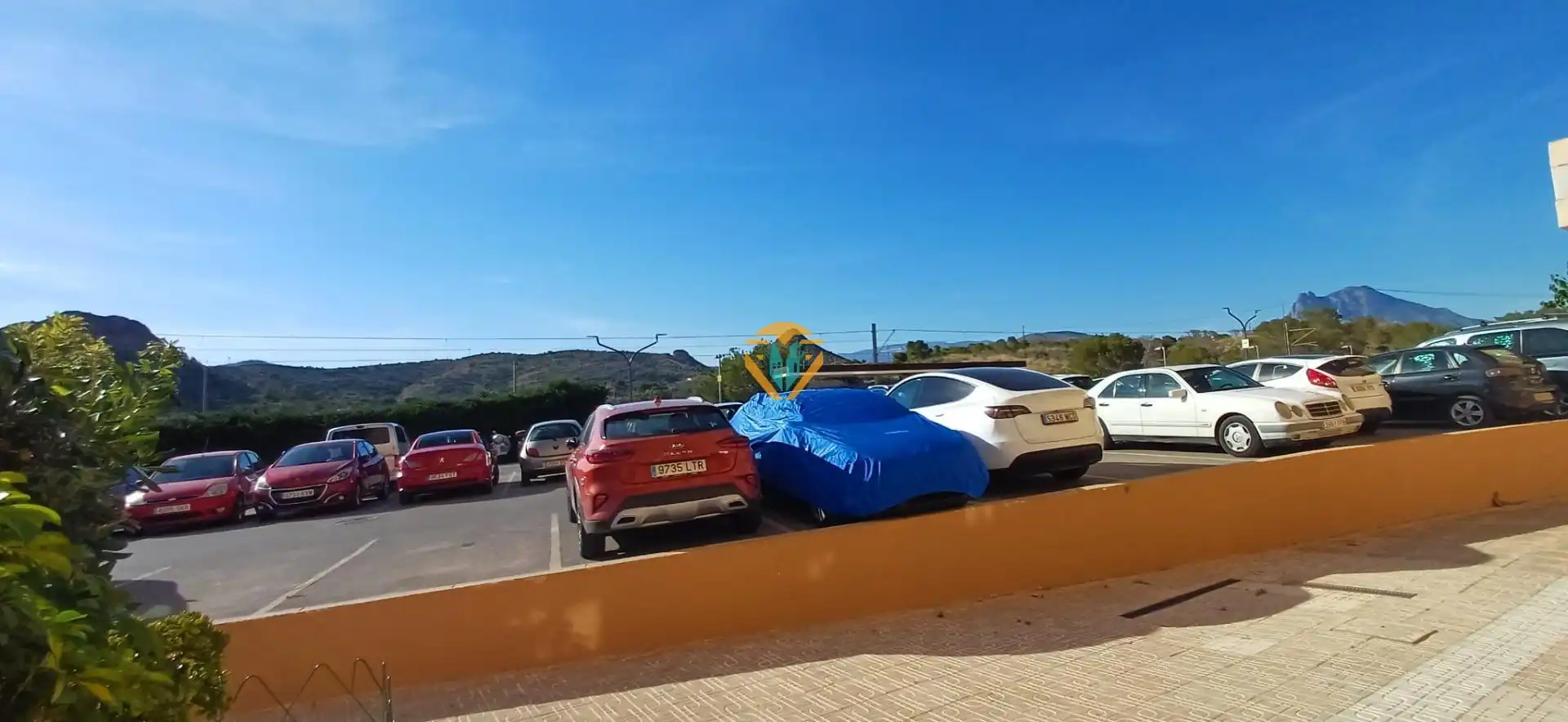 Parking of Flat for sale in Villajoyosa / La Vila Joiosa  with Terrace, Furnished and Community pool