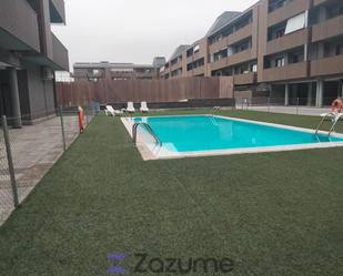 Swimming pool of Flat to rent in Ávila Capital  with Heating, Parquet flooring and Terrace