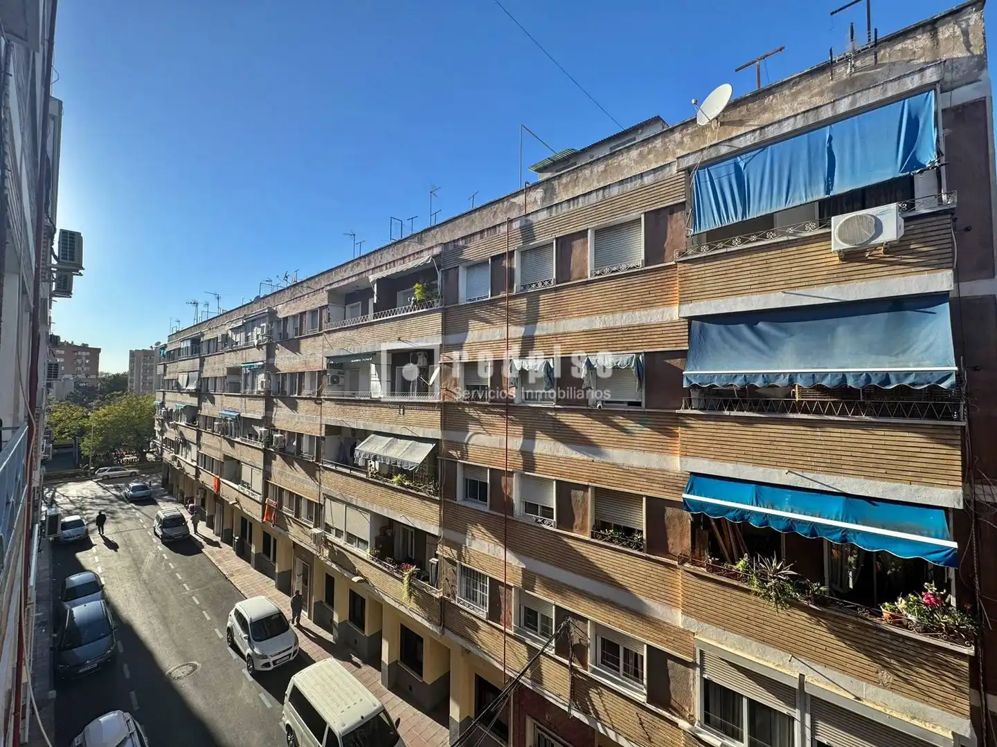 Vista exterior de Piso en venta en Murcia con Amueblado