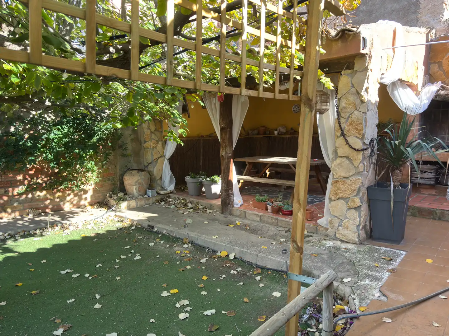 Jardí de Casa o xalet en venda en Benissanet amb Aire condicionat, Jardí privat i Terrassa