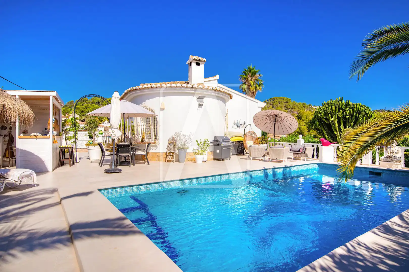 Exterior view of Houses for sale in Benissa  with Air Conditioner, Heating and Private garden