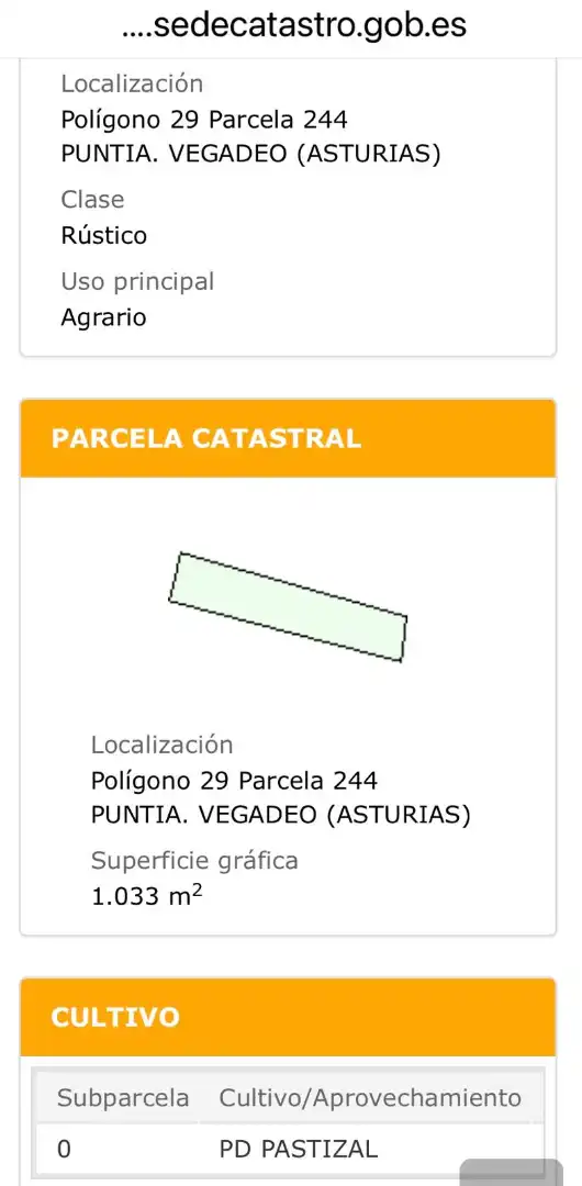 Exterior view of Industrial land for sale in Vegadeo
