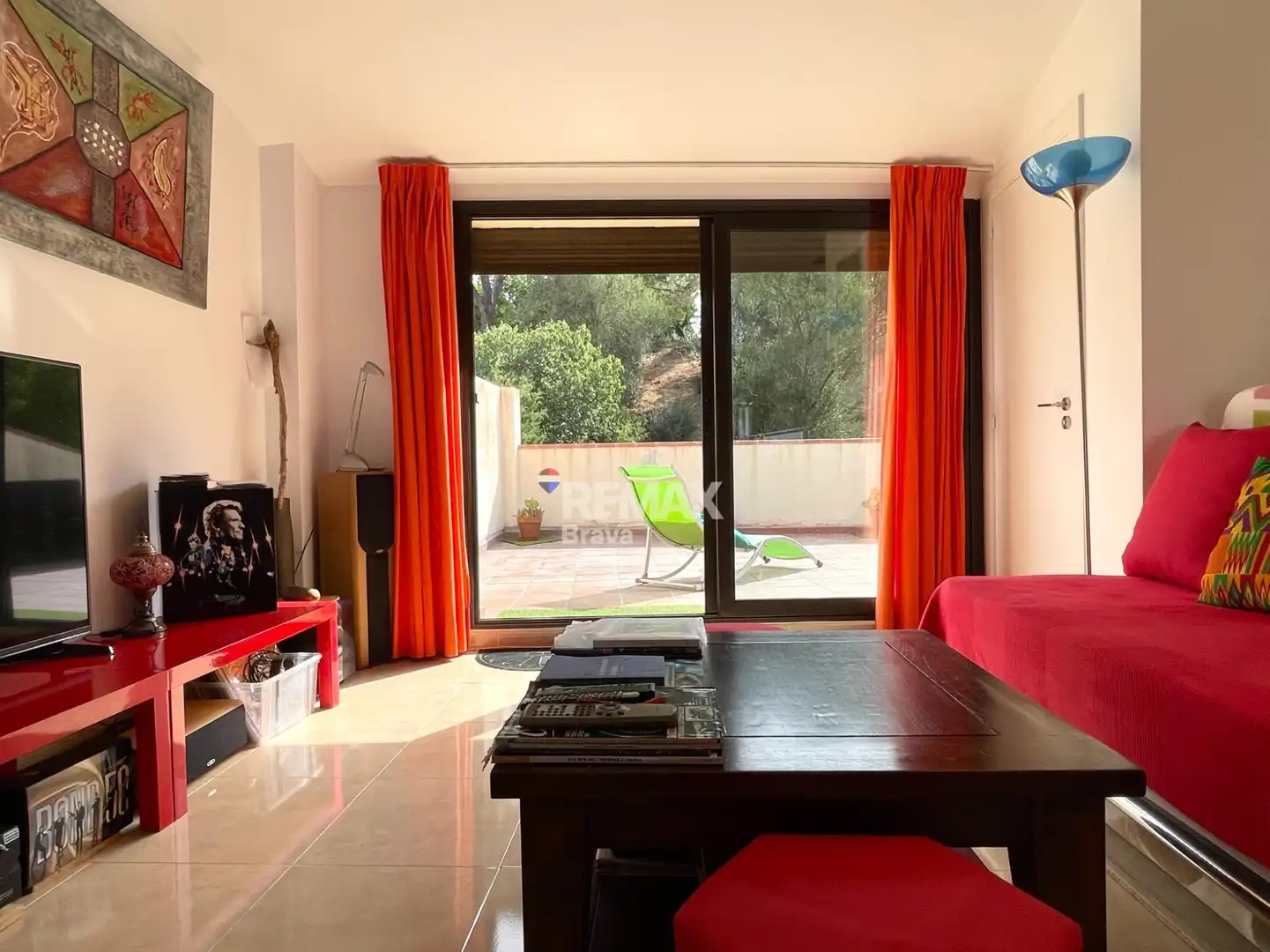 Sala de estar de Ático en venta en Vilajuïga con Aire acondicionado, Calefacción y Terraza