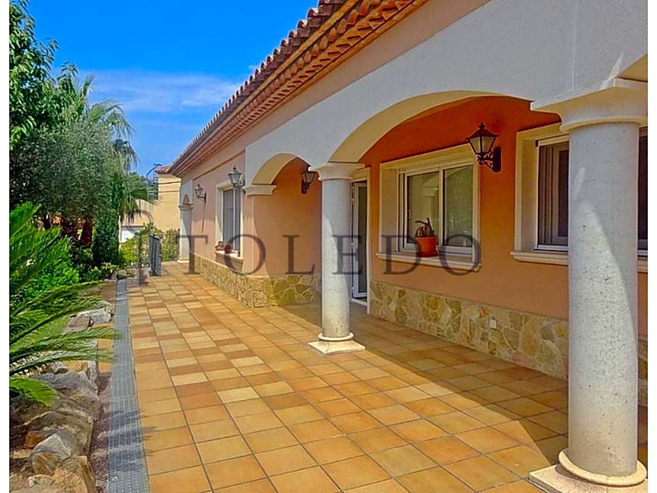 Exterior view of House or chalet for sale in Santa Cristina d'Aro  with Air Conditioner, Heating and Private garden