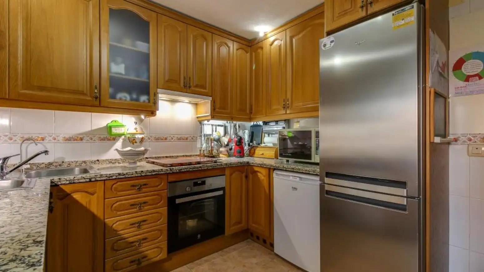 Cocina de Casa adosada en venta en Salamanca con Calefacción, Jardín privado y Parquet
