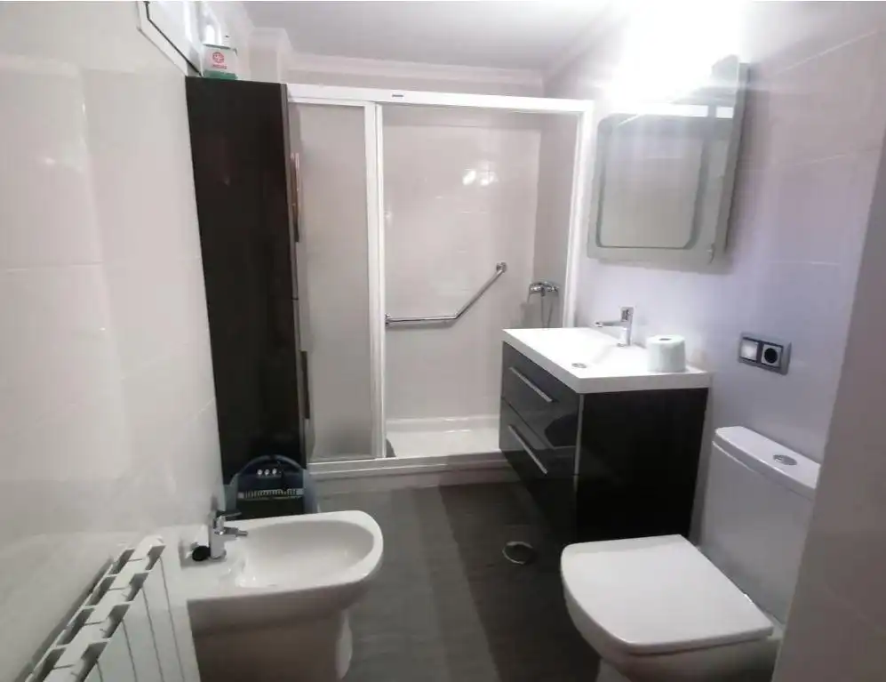 Bathroom of Flat for sale in Lorca  with Air Conditioner, Terrace and Furnished
