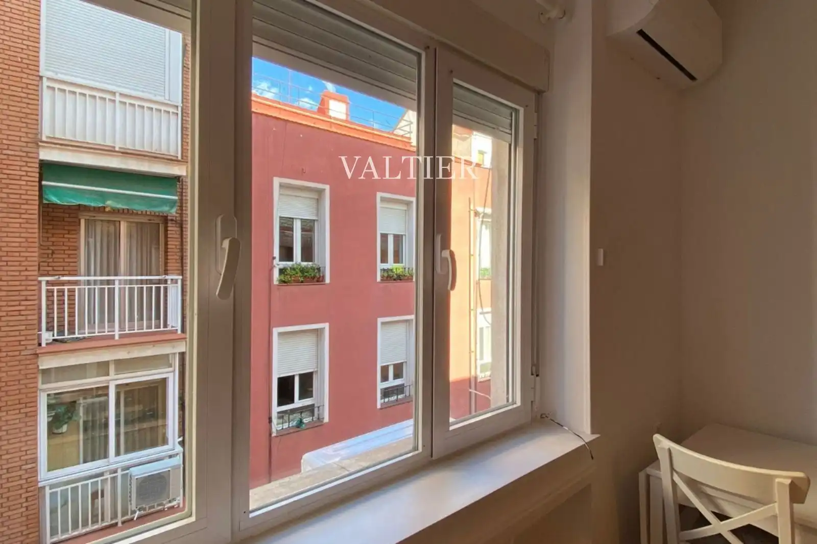 Terraza de Piso de alquiler en Madrid con Aire acondicionado, Calefacción y Amueblado