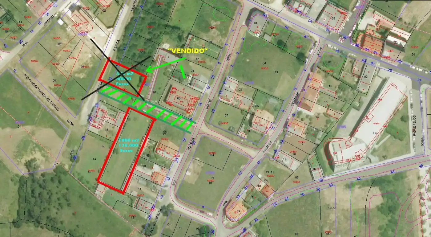 Terreno residencial en venta en ALCALDE BOLON