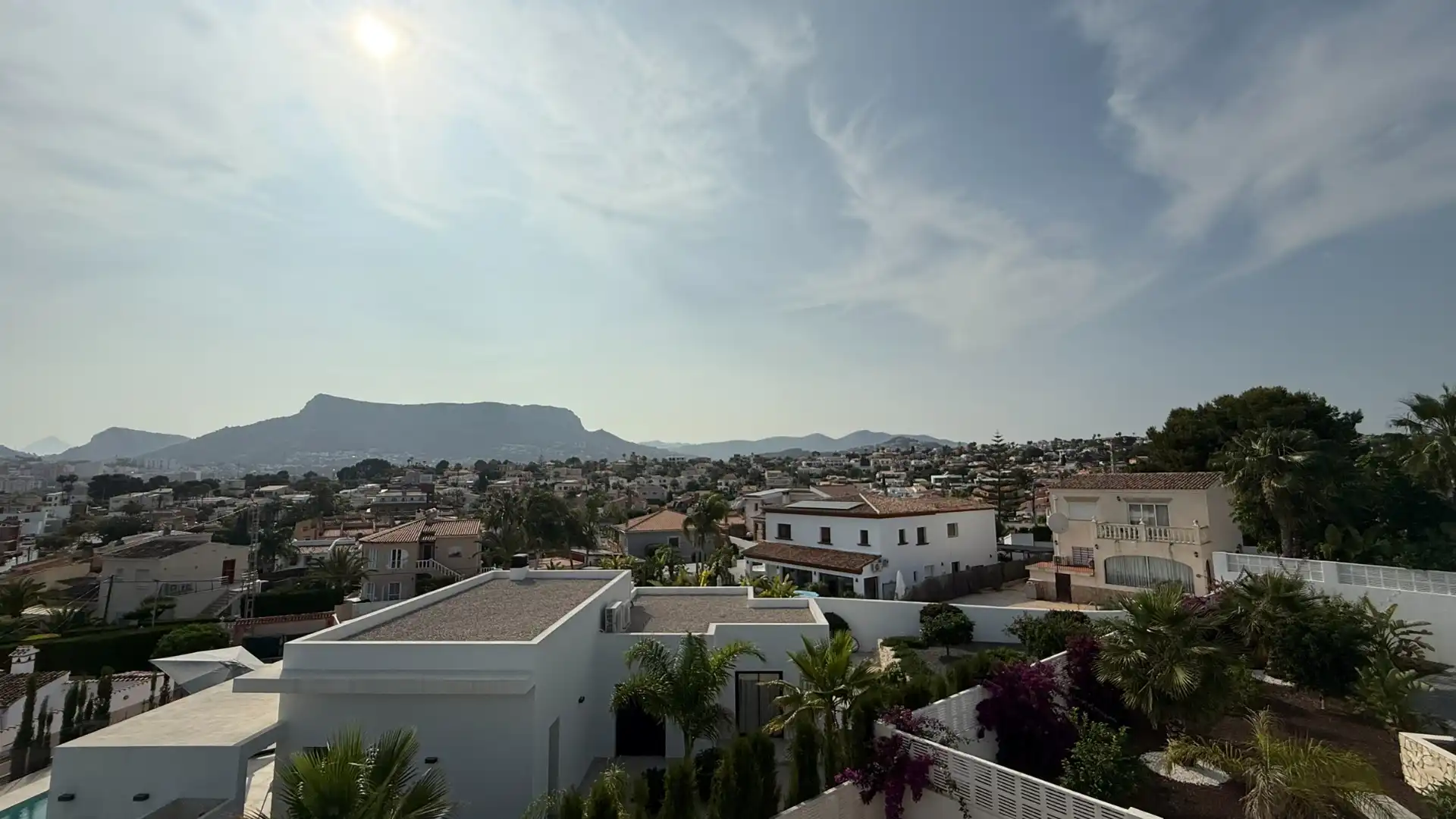 Vista exterior de Casa o xalet en venda en Calpe / Calp amb Aire condicionat, Calefacció i Jardí privat