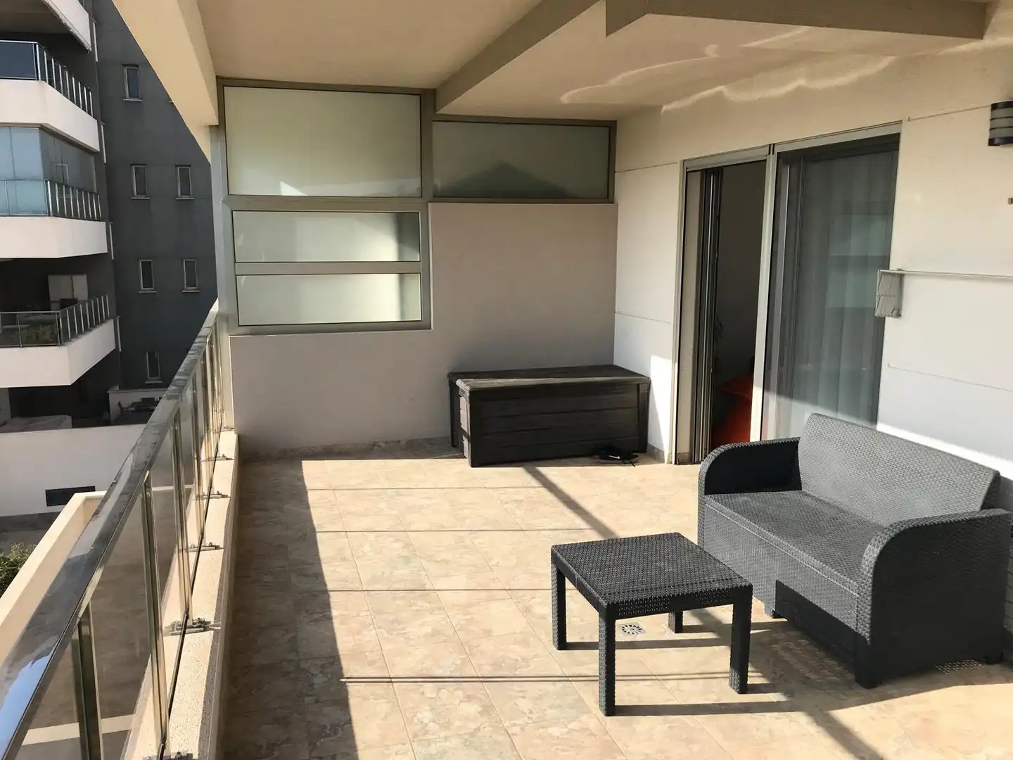 Terrasse von Wohnungen zur Miete in Orihuela mit Klimaanlage, Schwimmbad und Möbliert