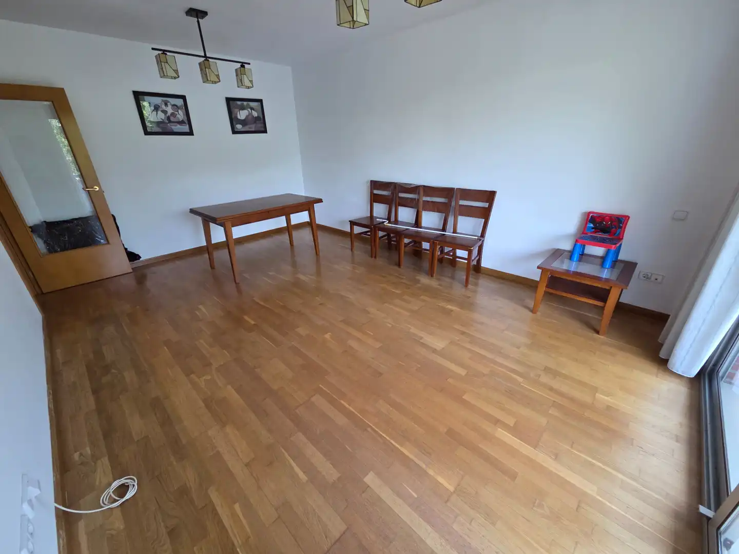 Sala d'estar de Pis en venda en Vilafranca del Penedès amb Calefacció, Parquet i Forn