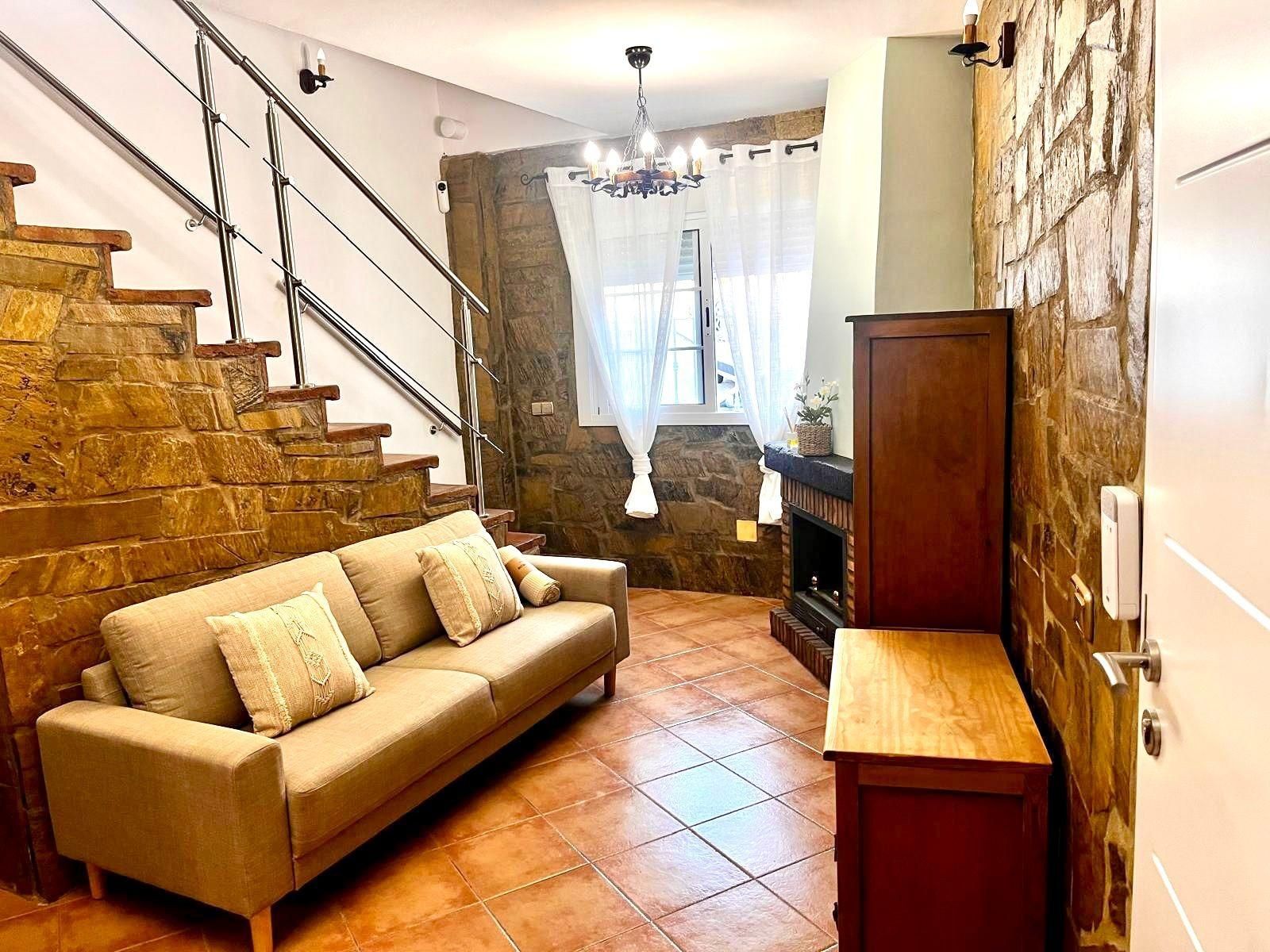 Sala de estar de Casa o chalet de alquiler en Málaga Capital con Terraza y Balcón