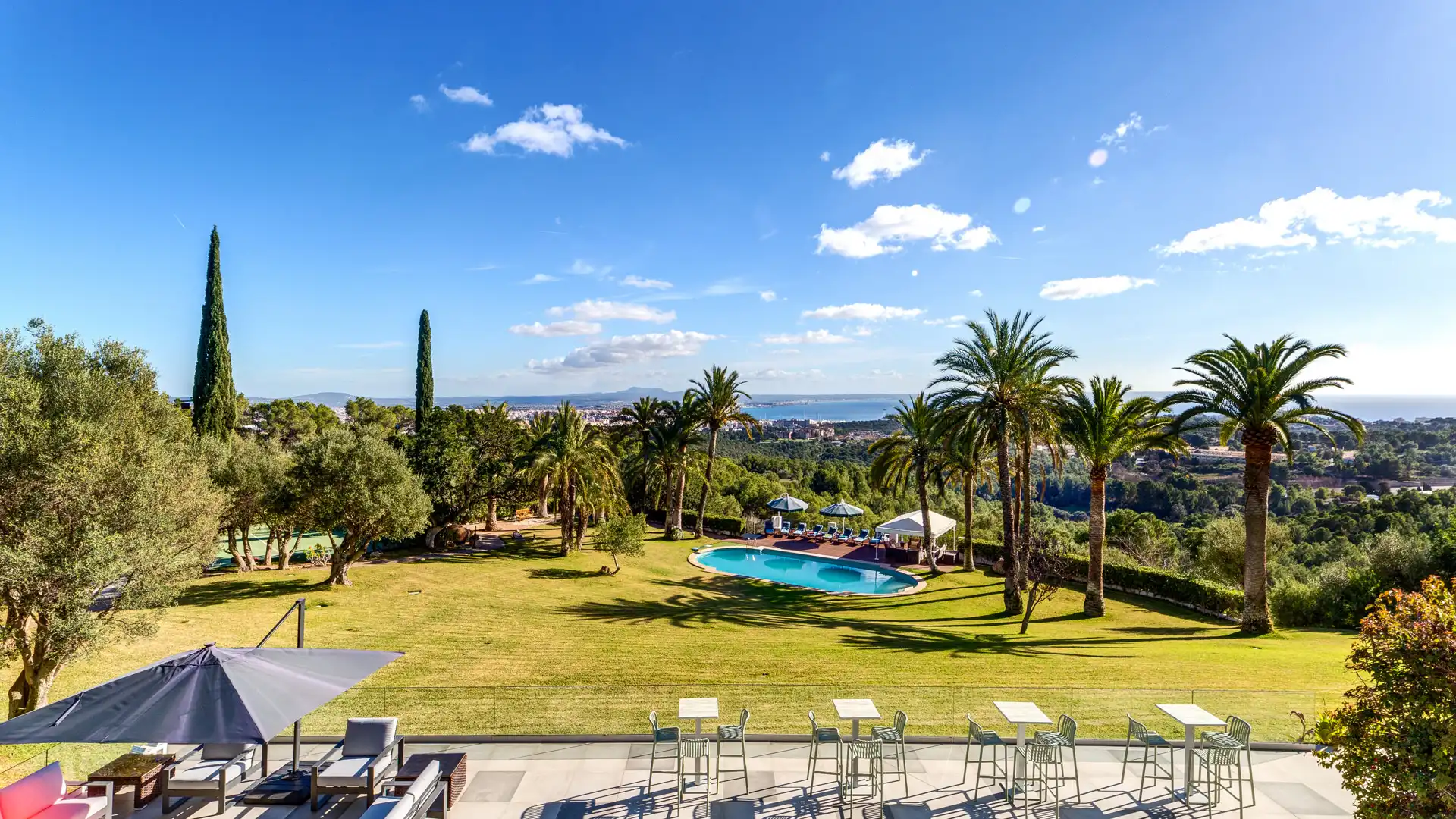 Jardín de Casa o chalet en venta en  Palma de Mallorca con Aire acondicionado, Calefacción y Parquet