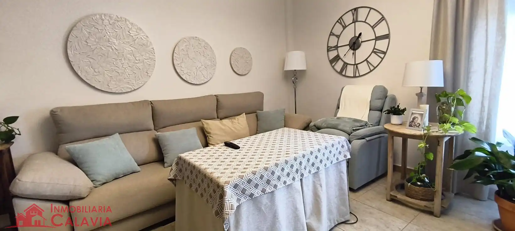 Sala de estar de Piso en venta en Baeza con Aire acondicionado