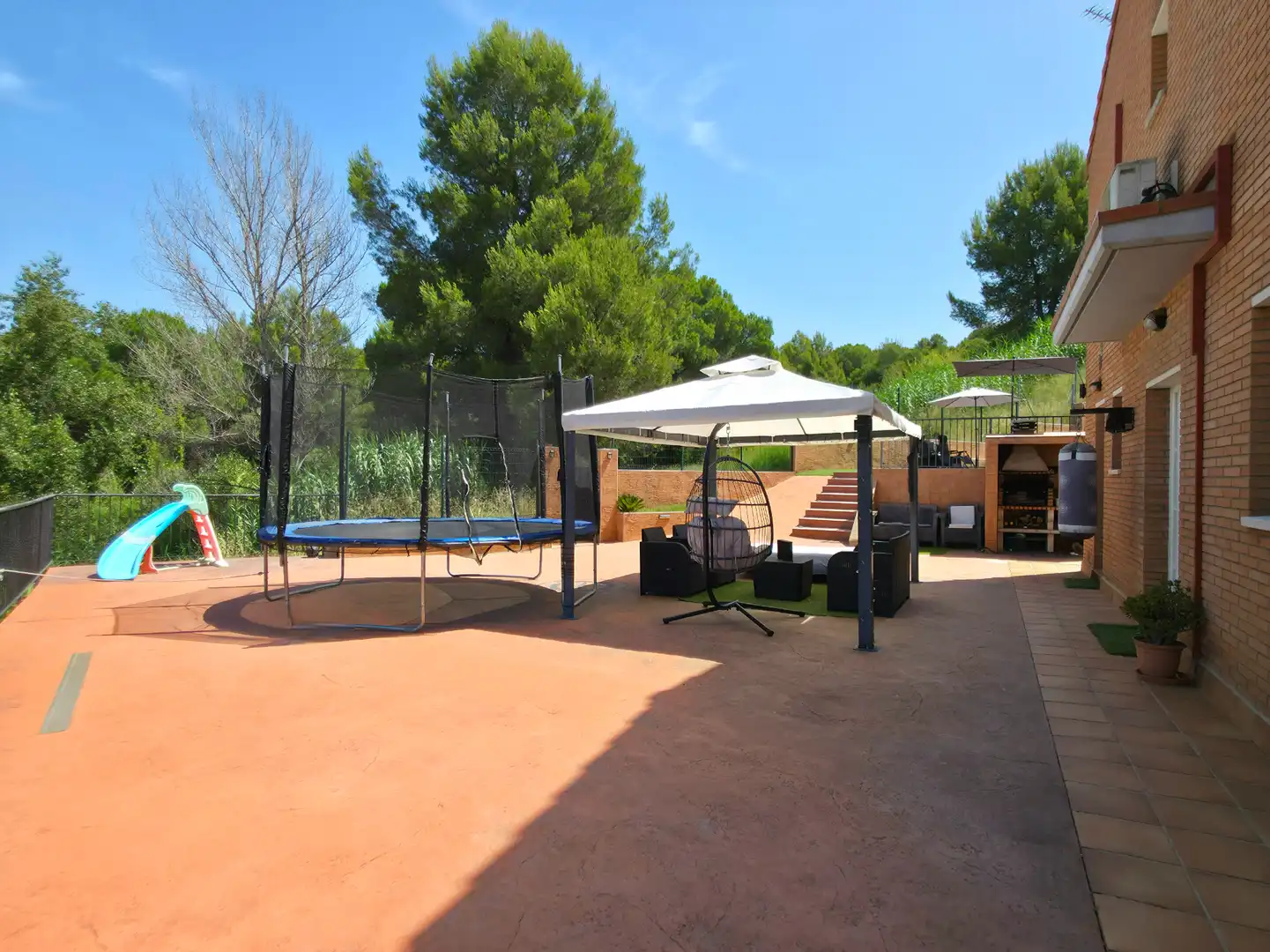 Terraza de Casa o chalet en venta en Abrera con Aire acondicionado, Calefacción y Jardín privado
