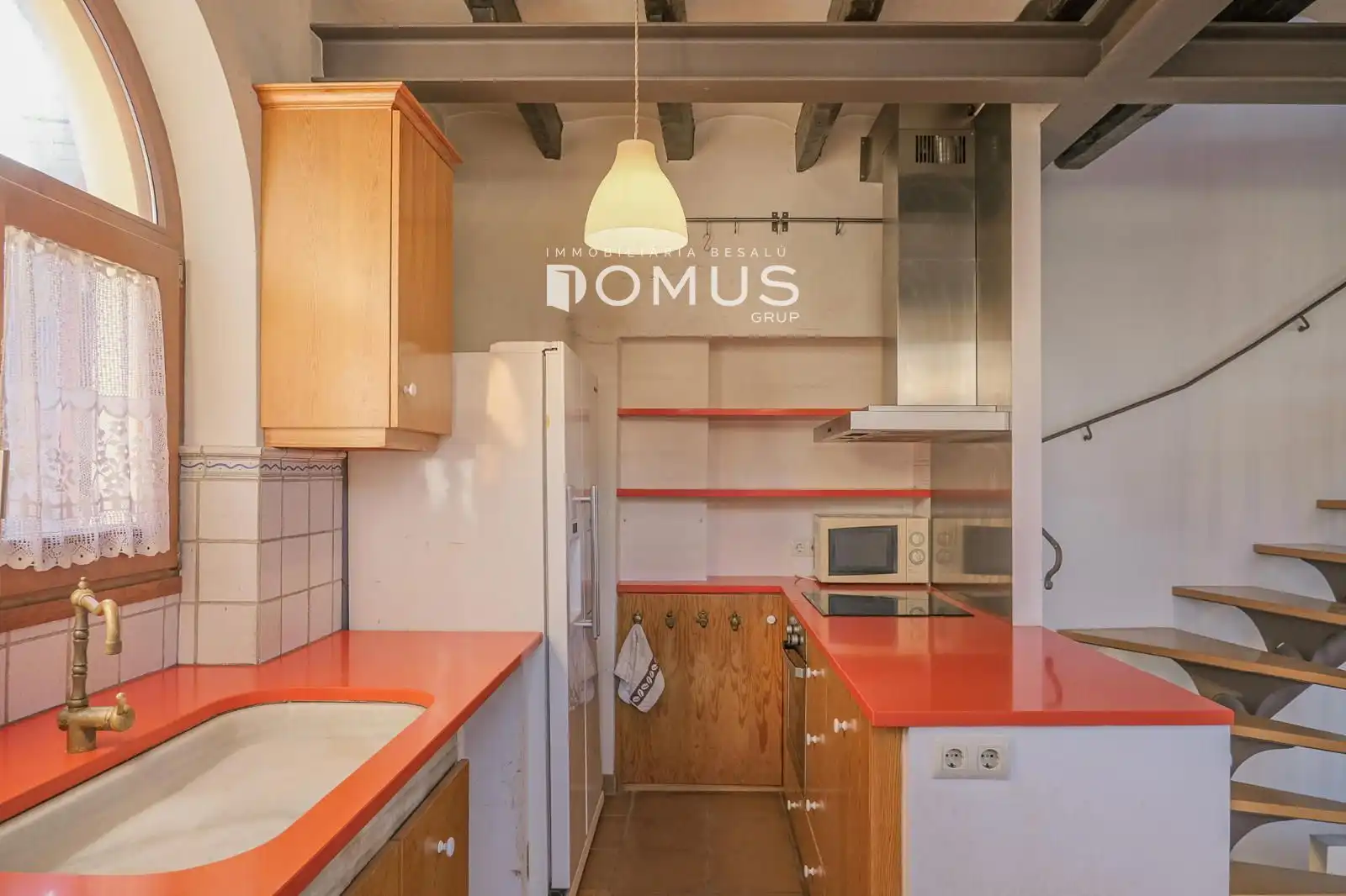 Cocina de Casa o chalet en venta en Tortellà con Parquet, Horno y Balcón