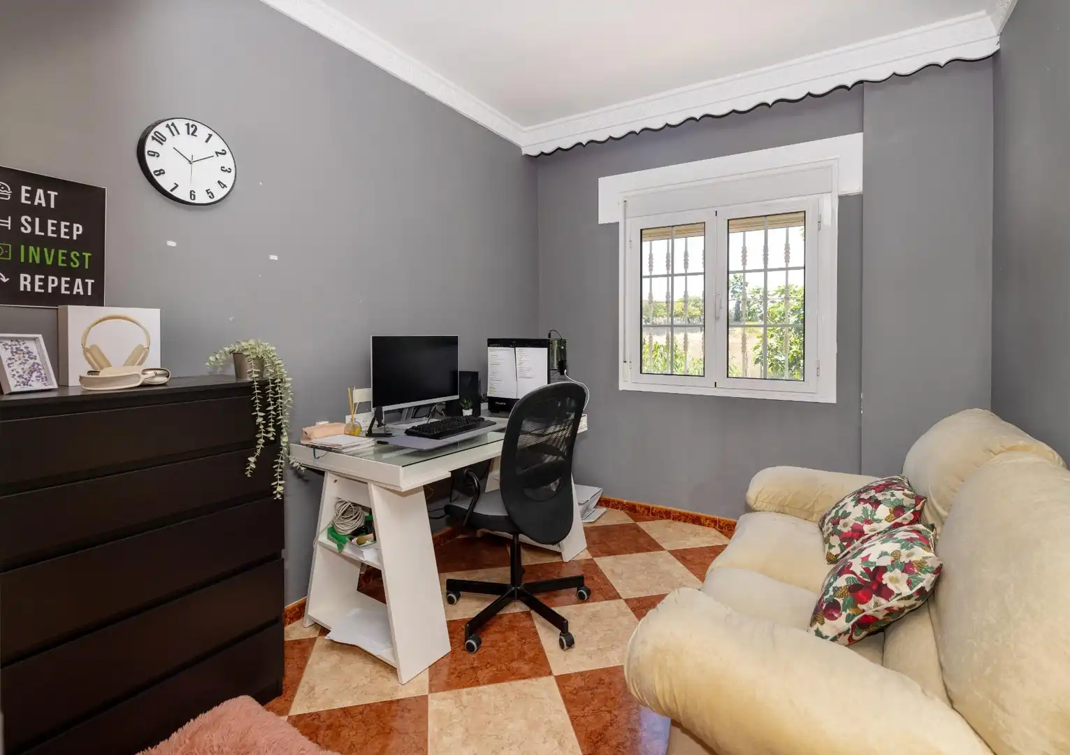 Wohnzimmer von Haus oder Chalet zum Verkauf in Málaga mit Klimaanlage, Terrasse und Abstellraum