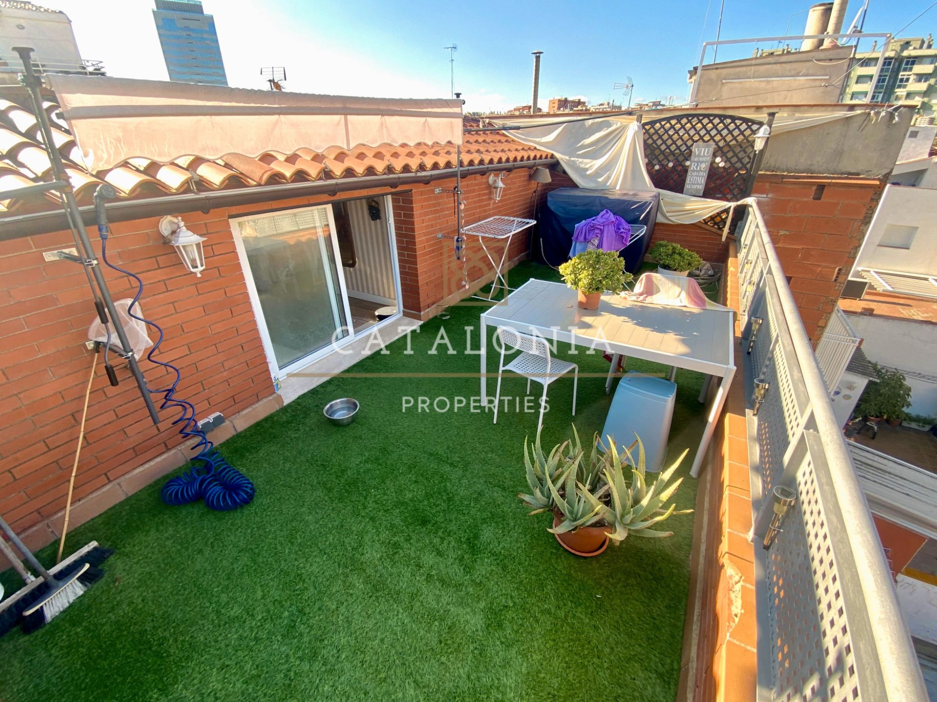 Terrace of Duplex for sale in Sabadell  with Air Conditioner, Heating and Terrace