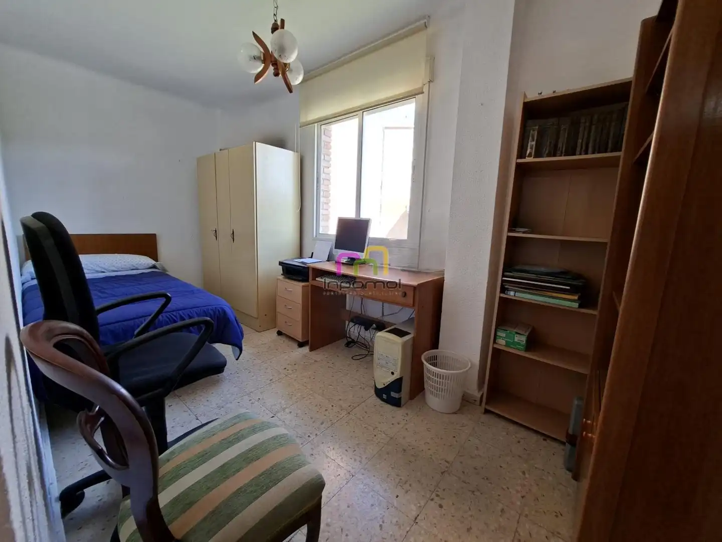 Bedroom of Flat for sale in Badajoz  with Air Conditioner, Heating and Terrace