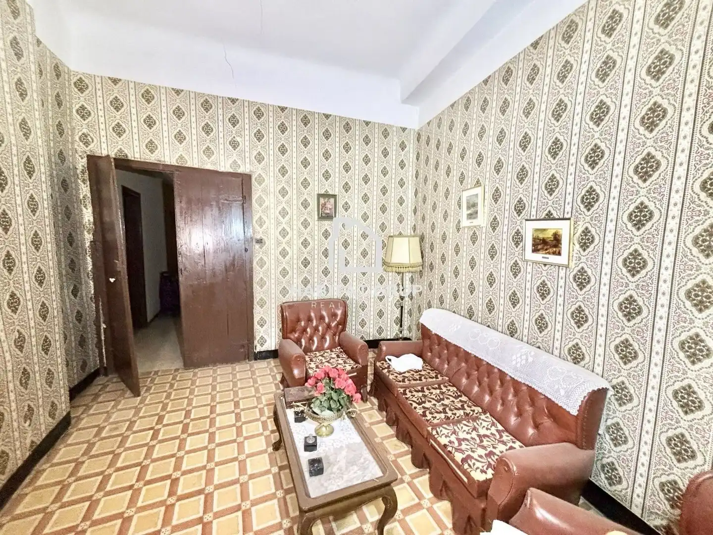 Sala de estar de Casa adosada en venta en Gandesa con Terraza y Trastero