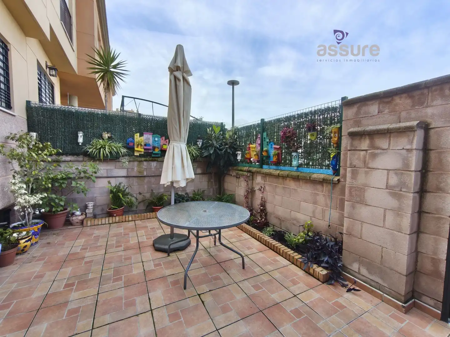 Terraza de Casa adosada en venta en Huelva con Aire acondicionado, Calefacción y Jardín privado