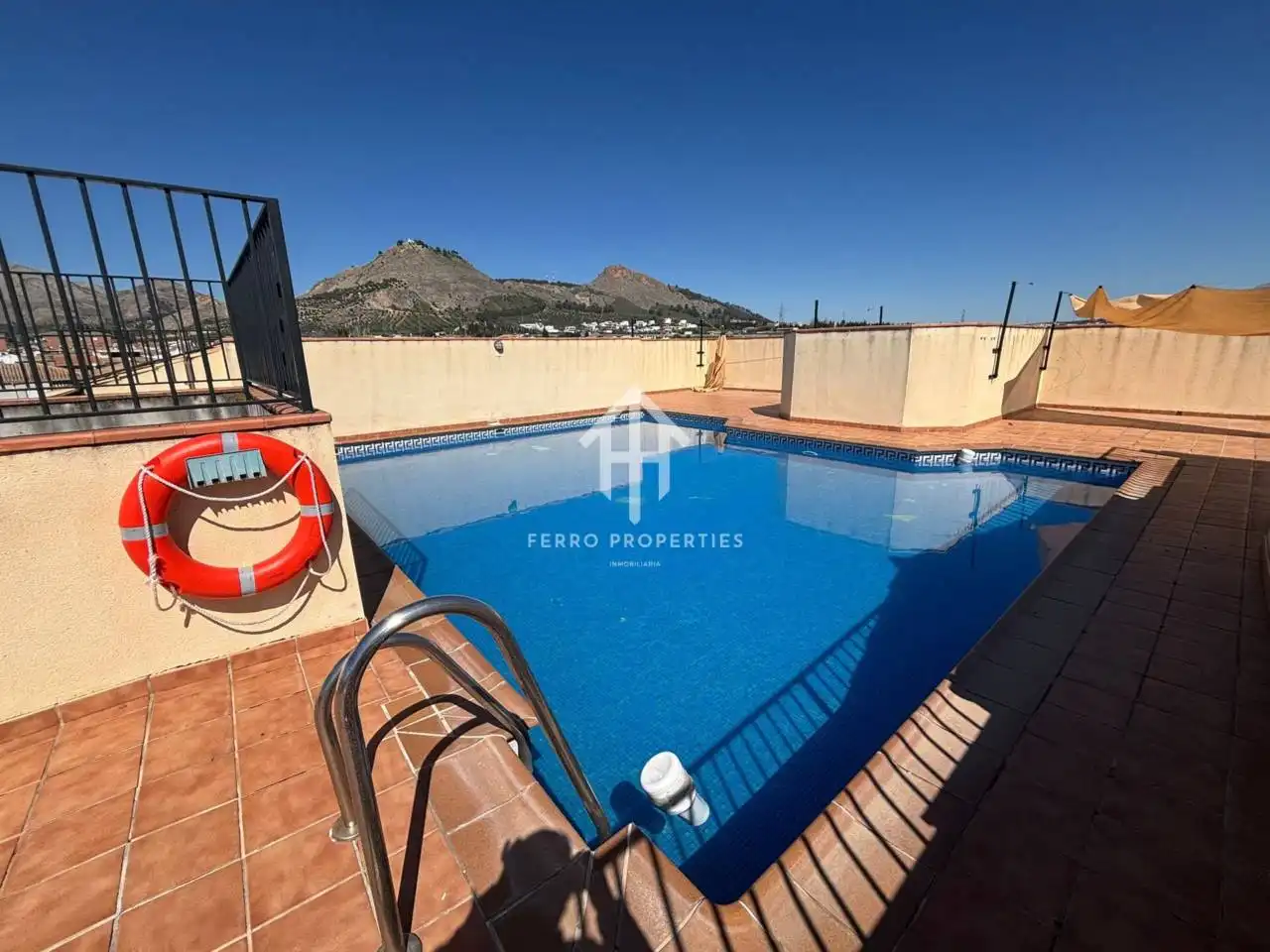 Swimming pool of Flat for sale in Atarfe  with Air Conditioner, Heating and Storage room