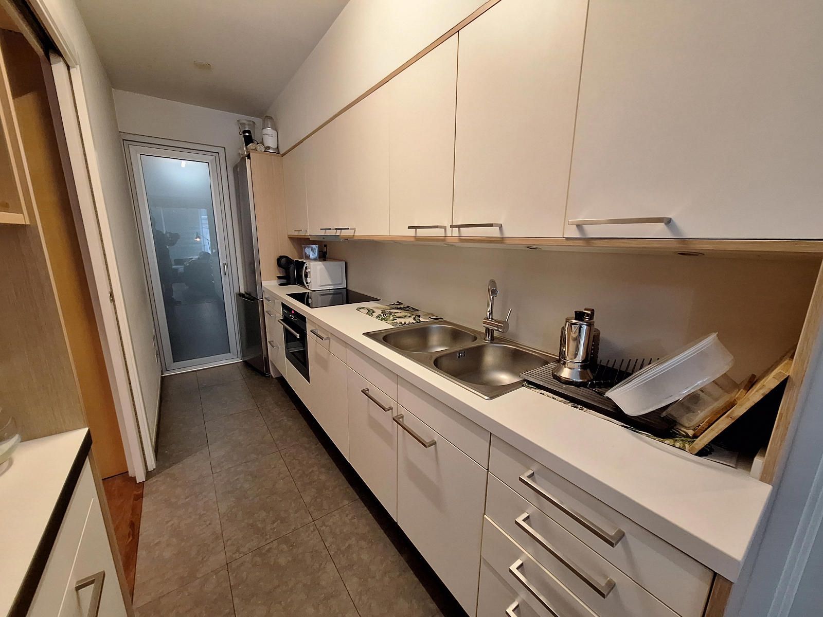 Cuina de Pis de lloguer en  Barcelona Capital amb Aire condicionat, Calefacció i Terrassa