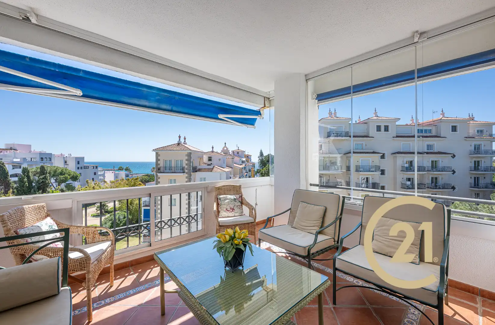 Terrassa de Apartament en venda en Marbella amb Aire condicionat, Terrassa i Traster