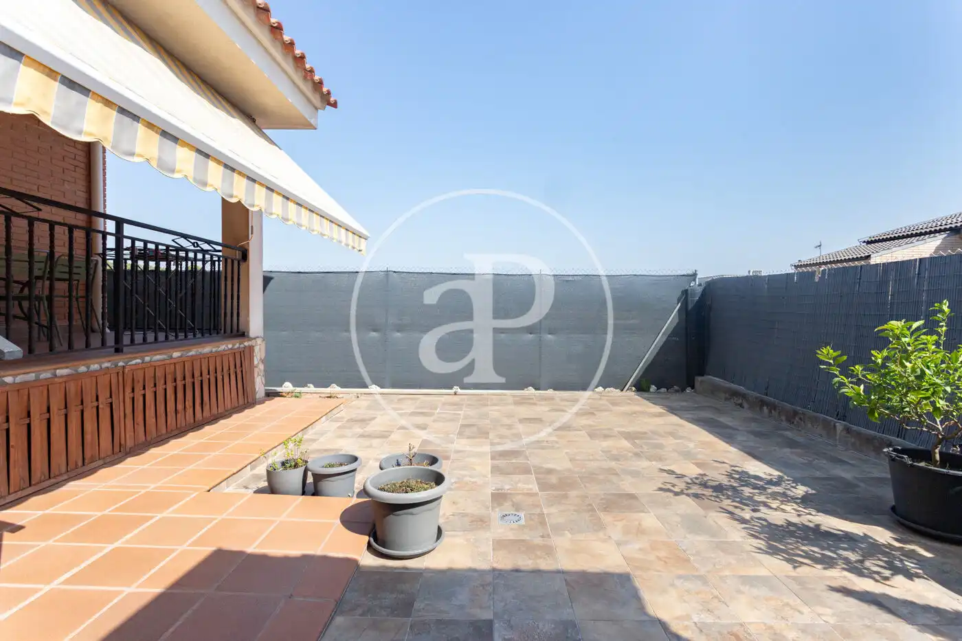 Terraza de Casa o chalet en venta en Rubí con Aire acondicionado, Calefacción y Jardín privado