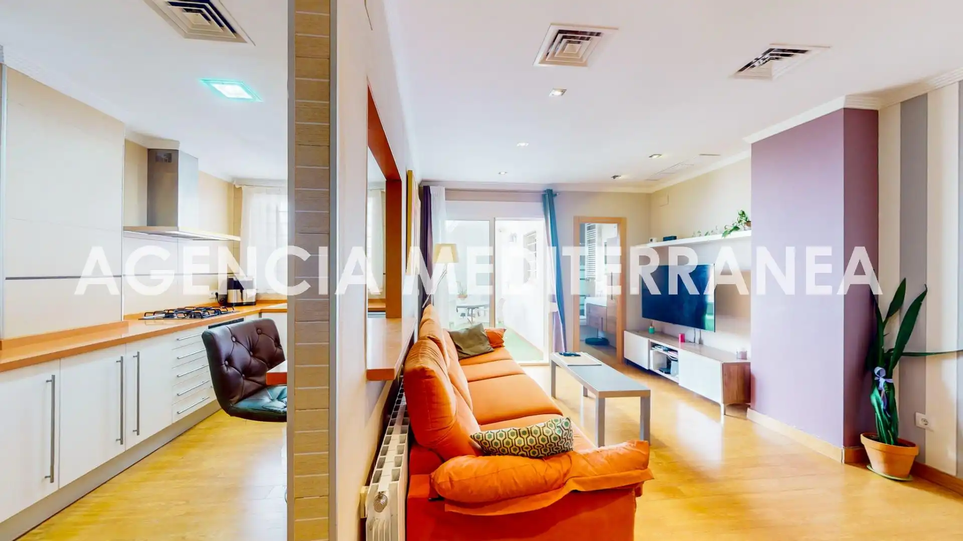Sala de estar de Casa o chalet en venta en Burjassot con Aire acondicionado, Calefacción y Terraza