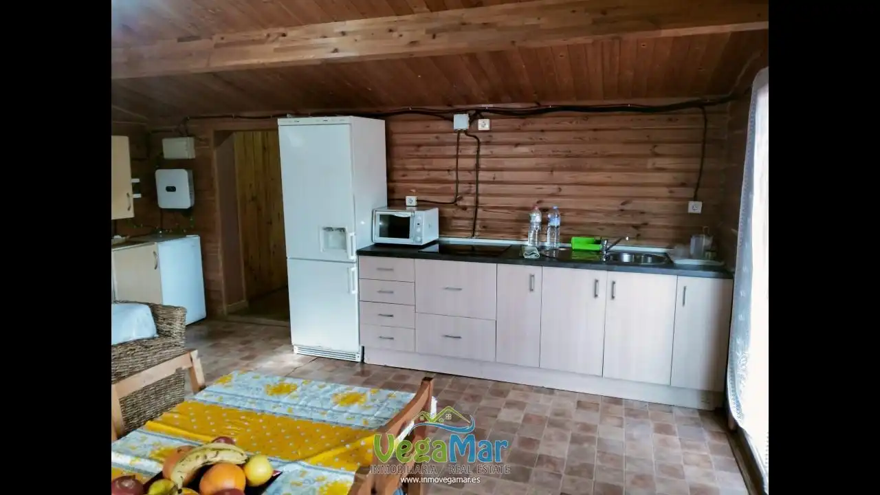 Cocina de Finca rústica en venta en Ítrabo con Terraza y Piscina
