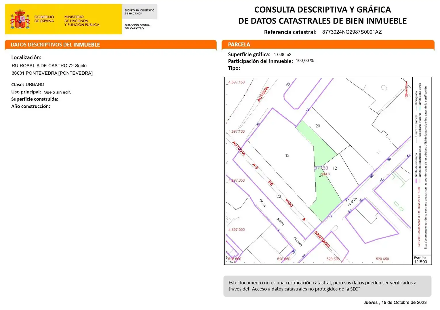 Terreny residencial en venda a Calle de Rosalía de Castro, imagen 6