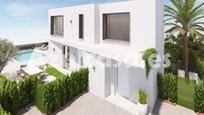 Vista exterior de Casa o xalet en venda en Sant Joan d'Alacant amb Aire condicionat, Jardí privat i Terrassa